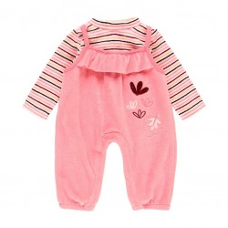 SET DE PLUȘ BOBOLI DE COPII CU BLUZĂ ȘI JACHETĂ PENTRU BEBĂ FETĂ - 123062-9610 - 123062-9610 - view 1