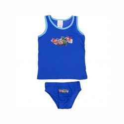 SET LENJIE INTIE COPII AVENGERS PENTRU BĂIEȚI. - DQE3115 albastru - DQE3115 blue-98 - view 1