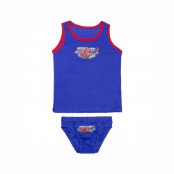 SET LENJIE INTIE PENTRU BĂIEȚI PENTRU COPII SPIDERMAN. - DQE3079 albastru - DQE3079 blue-110 - view 1