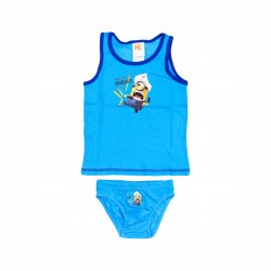 SET LENJIE INTIE MINIONS PENTRU BĂIEȚI. - EP3018 albastru - EP3018 blue-110 - view 1
