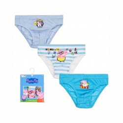 SET COPII 3BUC. SHORTUL PEPPA PIG PENTRU BIEIETI. - ER3131 - ER3131-122 - view 1