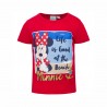 TRIOC BEBE MINNIE MOUSE CU MANECA SURTA PENTRU FETE. - SE0175 roșu