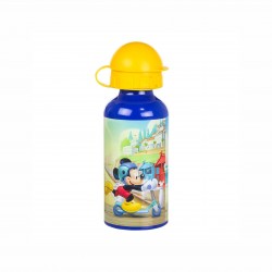 STICLA DE APA PENTRU BIEIETI DIN ALUMINIU MICKEY MOUSE. - MMO102557 - MMO102557 - view 1
