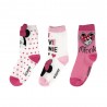 SET 3 PERECHI DE ȘOSETI MINNIE MOUSE PENTRU FETELE. - SE0604-1