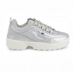 A LULULUIT PANTOFI SPORT DE COPII PENTRU FETE. - E2071-001 argint - E2071-001 silver - view 1