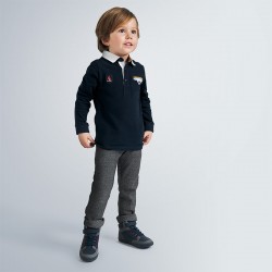 PANTALONI LUNGI DE COPII PRIMAR PENTRU BĂIEȚI - 4538-093 - 4538-093 - view 1