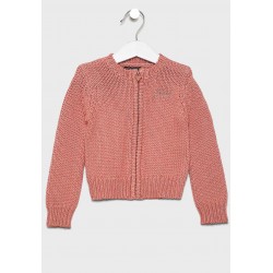 VESTĂ GUESS PENTRU FATĂ CU mânecă lungă cu fermoar - K0YR02Z2P90FZ45 - K0YR02Z2P90FZ45 - view 1