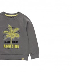 Суичър Boboli с апликации за момче - 632012-8119 - view 3
                  