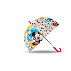 UMBRELA TRANSPARENTA PENTRU COPII MICKEY MOUSE 96CM. PENTRU BĂIEȚI - WD20703 - WD20703 - view 1