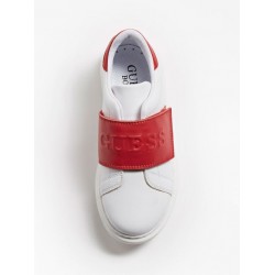 Сникърси Guess с лого и велкро закопчаване - FJ5NEDELE12WHITE - view 4
                  