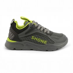 PANTAFI SPORT PENTRU BĂIAȚI LUCRĂTIT DE COPII - 903-001_GRI-VERDE - 903-001_GREY-GREEN - view 1