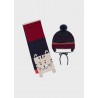 SET PĂLĂRIE ȘI EșARFĂ PENTRU BEBEȘI - 10104-094