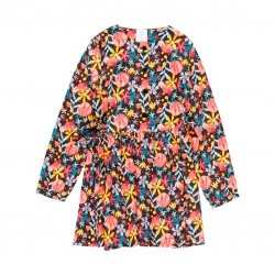 ROCHIE BOBOLI DE COPII CU MOTIVE FLORALE PENTRU FATA - 413042-9645 - 413042-9645 - view 1