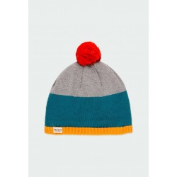 PĂLĂRIE DE IARNĂ DE COPII BOBOLI CU POMPON PENTRU FATA - 490126-5092 - 490126-5092 - view 1