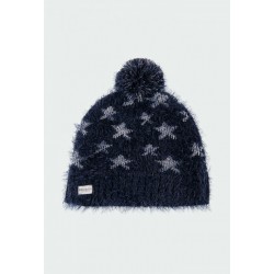 PĂLĂRIE BOBOLI DE COPII CU POMPĂ ȘI PAR PENTRU FATA - 490182-2440 - 490182-2440 - view 1