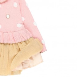 Детска рокля Boboli с тюл за бебе момиче - 703178-3691 - view 3
                  