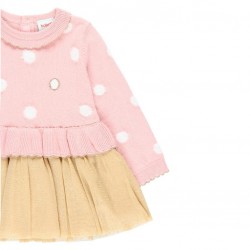 Детска рокля Boboli с тюл за бебе момиче - 703178-3691 - view 4
                  