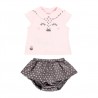 SET BEBE BOBOLI CU BLUZA SI PANTALONI PENTRU FATA - 104038-3000