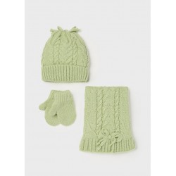 SET COPII PRIMAR CU PĂLĂRIE ȘI EșARFĂ CU MĂNUȘI PENTRU BEBE - 10281-068 - 10281-068 - view 1