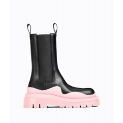 CIZME ÎNALTE ARCOBALENO PIELE ECO PENTRU FATE - RB132P roz - RB132P pink - view 1