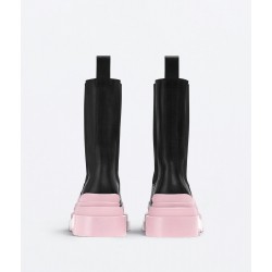 Високи боти Arcobaleno от еко кожа за момиче - RB132P pink - view 4
                  