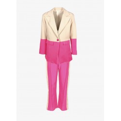 SET PENTRU COPII ARCOBALENO CU JACHETA SI PANTALONI PENTRU FATA - 5221 fuxia - 5221 fuxia - view 1