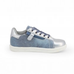 Детски сникърси Shone за момичета. - 183-163 blue - view 3
                  