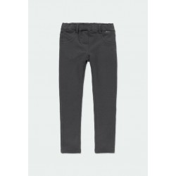 PANTALONI MATLASATI BOBOLI PENTRU FATA - 490047-8116 - 490047-8116 - view 1