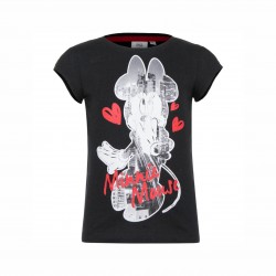 TRIOC MINNIE MOUSE DE COPII CU MANECA SURTA PENTRU FETE. - EP1082 negru - EP1082 black-128 - view 1