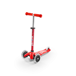 SCOOTER MICRO MINI DELUXE ROSIU LED - MMD052 - MMD052 - view 1