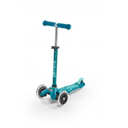 SCOOTER MICRO MINI DELUXE AQUA LED - MMD076 - MMD076 - view 1
