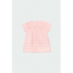 Рокля Boboli vichy с броерия за бебе момиче - 102003-9483 - view 10
                  