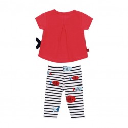 Комплект Boboli с тениска къс ръкав и клин за бебе момиче - 122016-3697 - view 6
                  