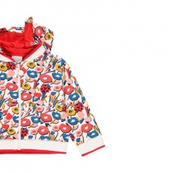Памучен суичър Boboli с полар за момиче - 232120-9574 - view 9
                  