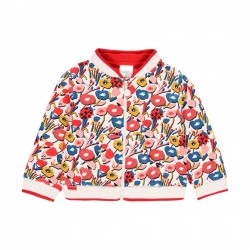 Памучен суичър Boboli с полар за момиче - 232120-9574 - view 12
                  
