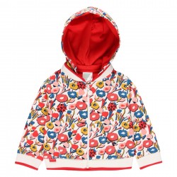 Памучен суичър Boboli с полар за момиче - 232120-9574 - view 18
                  