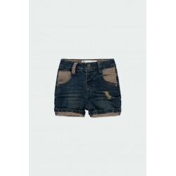 PANTOR SORRT BOBOLI DENIM PENTRU BAIAT - 322030-ALBASTRU - 322030-BLUE - view 1