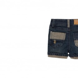Къси дънкови бермуди Boboli за момче - 322030-BLUE - view 8
                  