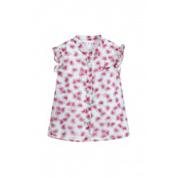 Блуза Guess с аплиации и бродирано лого за момиче - K02H05WA2T0PG40 - view 7
                  