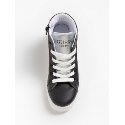 Детски кожени кецове Guess за момче - FILUH8ELE12BLKMU - view 16
                  