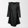KIDS ARCOBALENO ROCHIE FORMALA CRUCE CU MANECA LUNGA PENTRU FETE CU SET GEANT - JD558 nero