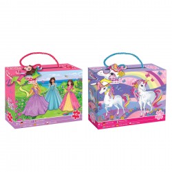 PUZZLE PENTRU FETE MOXY, 45 BUC., ASORTAT, 39X29CM, 48 BUC. - 6703020029 - 6703020029 - view 1