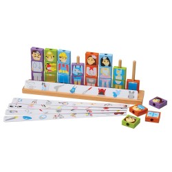 Nowa Szkola Игра Професиите, дървена, 24 части - 6635101083 - view 1