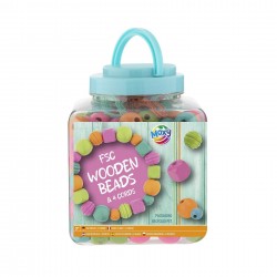 MARGELE DE LEMN MOXY, 375G, IN GALETE, ALBASTRU - 6606190010 - 6606190010 - view 1