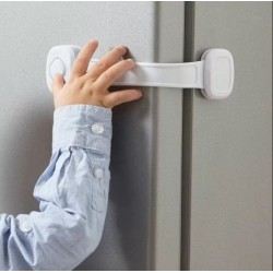 DISPOZIT DE BLOCARE MULTIFUNCȚIONAL SIGURANȚĂ 1ST CU BUTON SECRET PENTRU BLOCARE DUPĂRURI ȘI SERTARARE - SF.0043 - SF.0043 - view 1