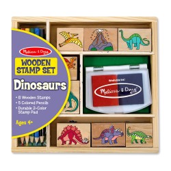 DINOZURI MELISSA ȘI DOUG IMPRIMURI LEMN - 000772116336 - 000772116336 - view 1
