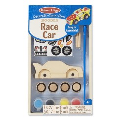 FACEȚI-VĂ ȘI DECORAȚI-VĂ PROPRIA MAȘINĂ DE CURSE DIN LEMN MELISSA AND DOUG - 000772188296 - 000772188296 - view 1