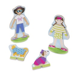 Магнитна игра Melissa&Doug - Най-добри приятели - 000772193146 - view 3
                  