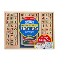 MELISSA&DOUG WOOD PRINTS - ABC - 40118 - 40118 - view 1