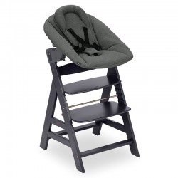 Комплект за новородено+стол Alpha Plus Dark Grey - 661512 - view 1